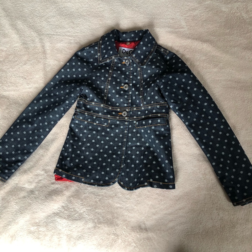 D&G Dolce & Gabbana Junior jacket. Girls size 8.